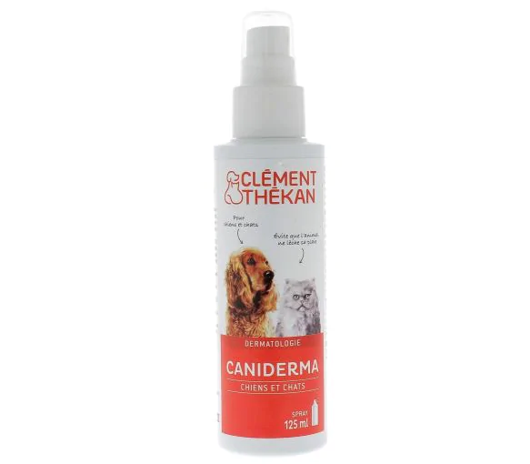 Caniderma Répulsif léchage Clément Thékan - spray de 125ml