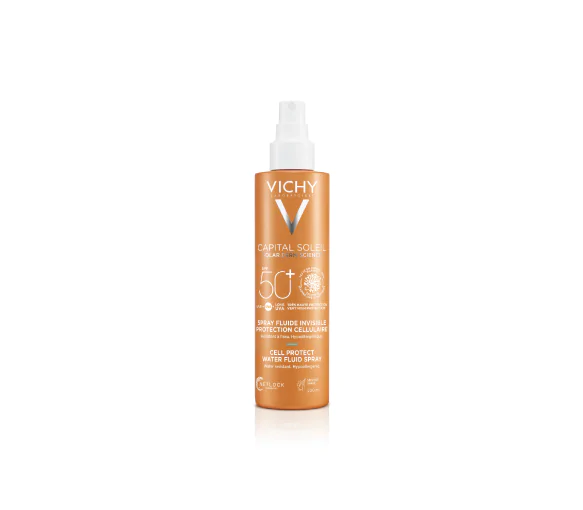 Capital Soleil SPF50+ spray protecteur réhydratant Vichy - spray de 200ml