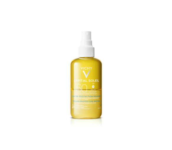 Capital soleil eau de protection solaire SPF 50 Vichy - spray de 200 ml
