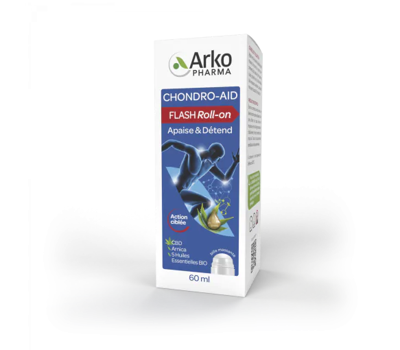 Chondro-Aid Flash Roll-on Arkopharma - roll-on de 60ml