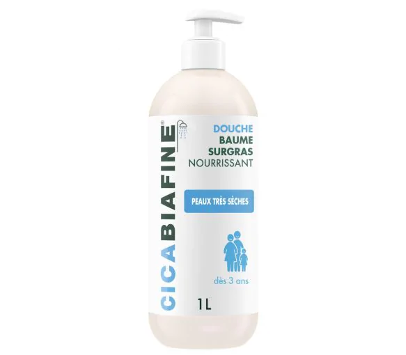 Cicabiafine baume douche surgras nourrissant - flacon de 1L