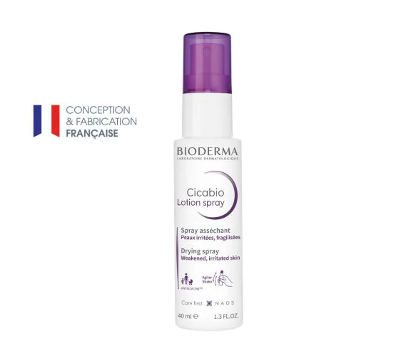 Cicabio lotion spray asséchant Bioderma - spray de 40 ml