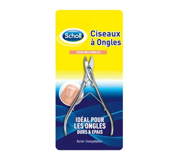 Ciseaux à ongles durs & épais Scholl - une paire de ciseaux