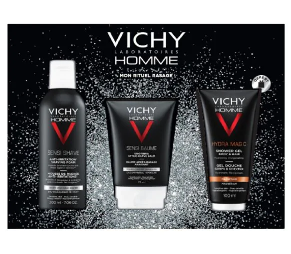 Coffret Mon rituel rasage homme Vichy - coffret de 3 produits