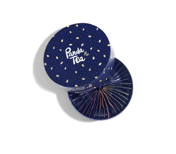 Coffret Roue Enchan-thé thés de Noël Panda Tea - boîte de 36 sachets