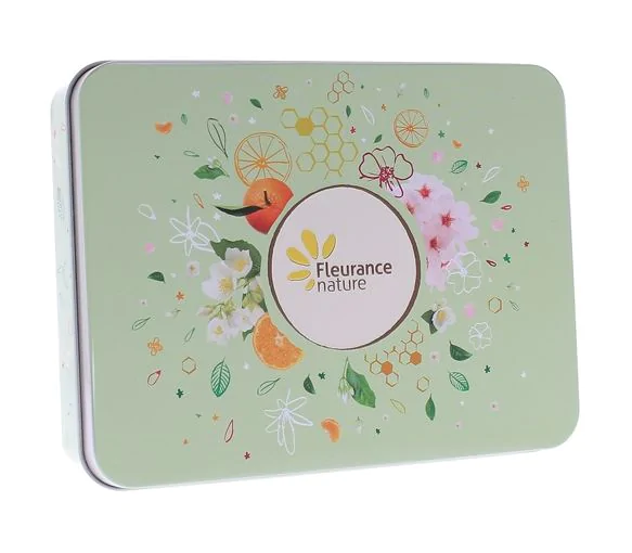 Coffret crèmes mains éveil des sens bio Fleurance nature - 4 tubes de 30 ml