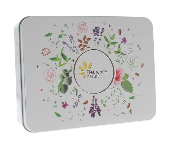 Coffret crèmes mains instant douceur bio Fleurance nature - 4 tubes de 30 ml