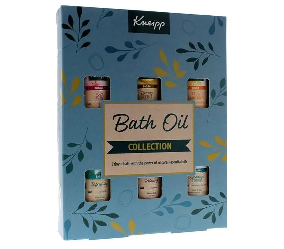 Coffret huiles de bain Kneipp - coffret de 6 flacons de 20ml