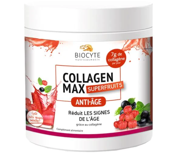 Collagen Max Superfruits Biocyte - pot de 260 g