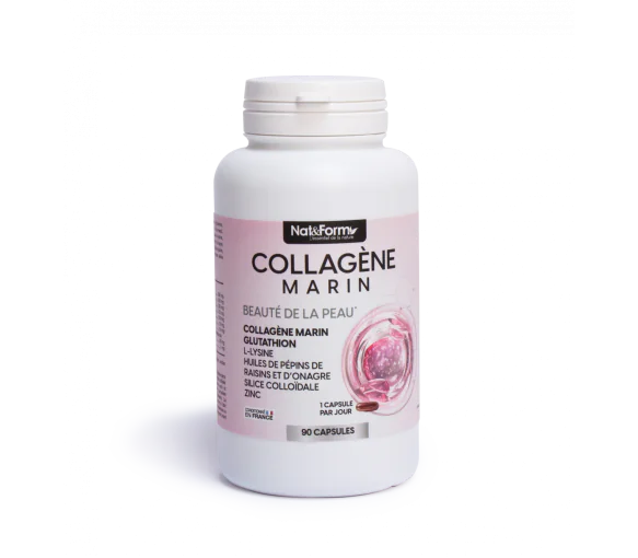 Collagène marin Nat&Form - boite de 90 capsules