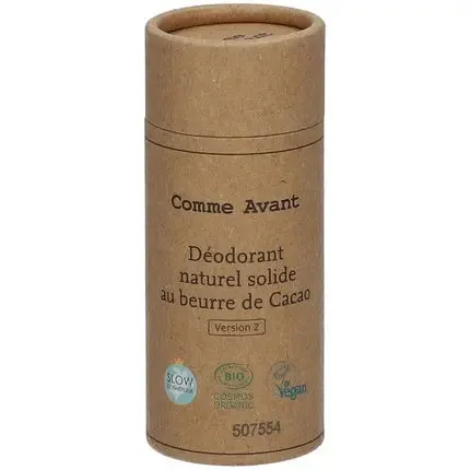 Comme Avant Natural Solid Deodorant With Cocoa Butter 50 G Unisexe