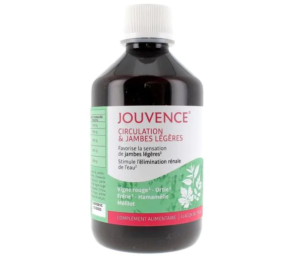 Circulation et jambes légères Jouvence - flacon de 250 ml