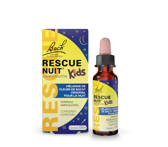 Rescue Nuit Kids Fleurs de Bach - flacon de 10 ml