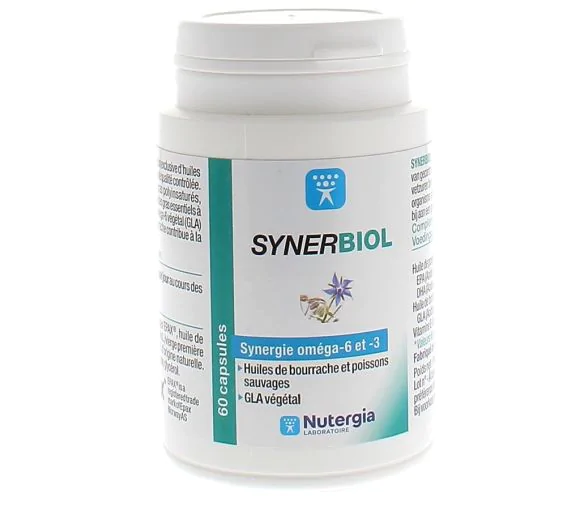 Synerbiol Nutergia - boîte de 60 capsules