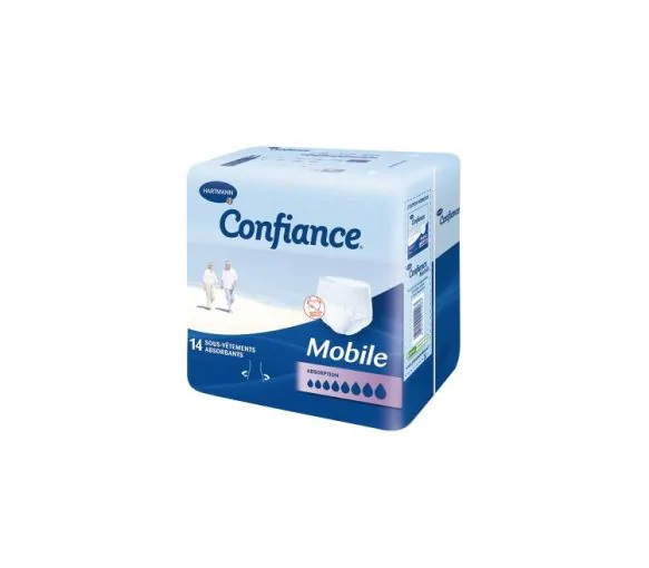 Confiance mobile absorption 10 taille XL - 14 sous-vêtements absorbants
