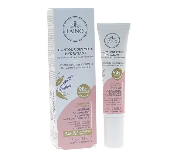 Contour des yeux hydratant Laino - tube de 15 ml