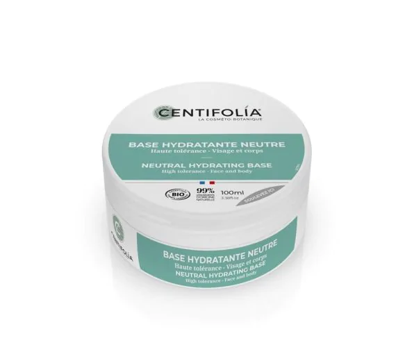 Base hydratante neutre Centifolia - pot de 100 ml