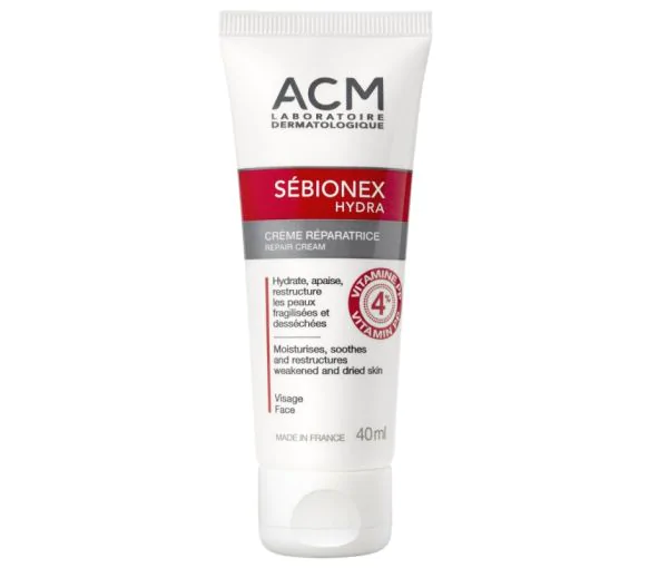Crème Réparatrice Sébionex Hydra Laboratoire ACM - flacon de 40 ml