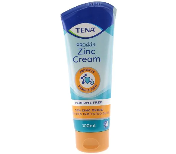 Crème à l'oxyde de zinc Tena - tube de 100 ml
