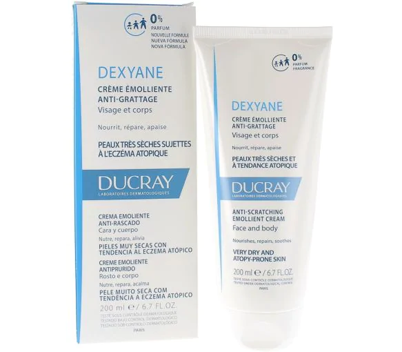 Crème émolliente Anti-Grattage Dexyane Ducray - tube de 200 ml