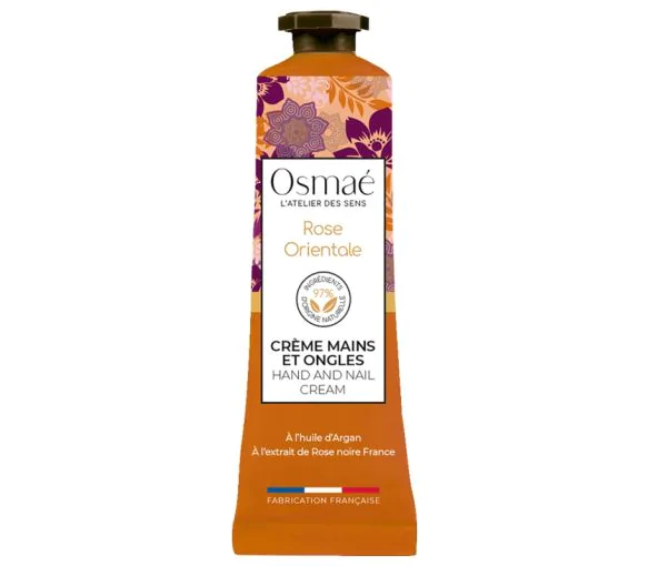 Crème mains et ongles Rose Orientale Osmaé - tube de 30 ml