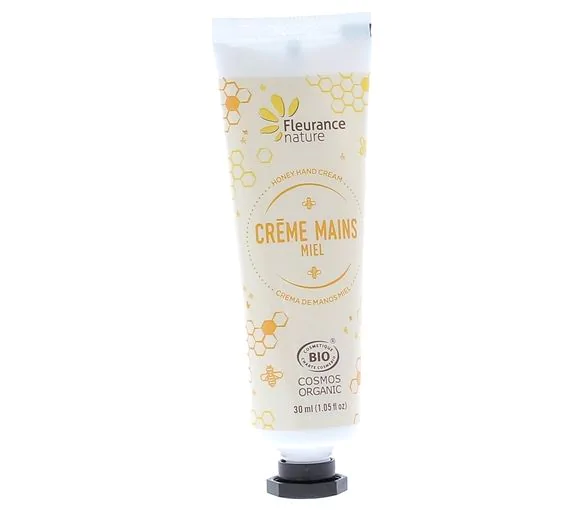 Crème mains miel bio Fleurance nature - tube de 30 ml
