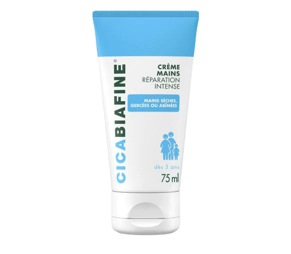 Crème mains réparation intense Cicabiafine - tube de 75ml