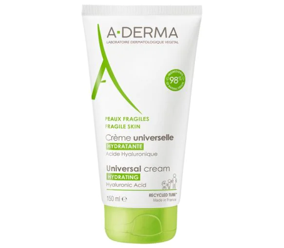 Crème universelle hydratante A-Derma - tube de 150 ml