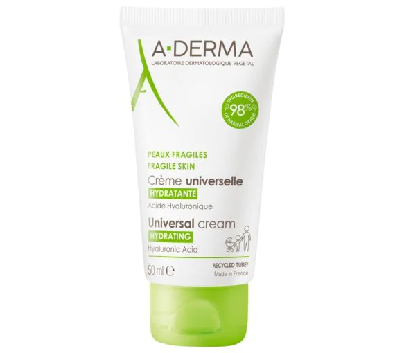 Crème universelle hydratante A-Derma - tube de 50 ml
