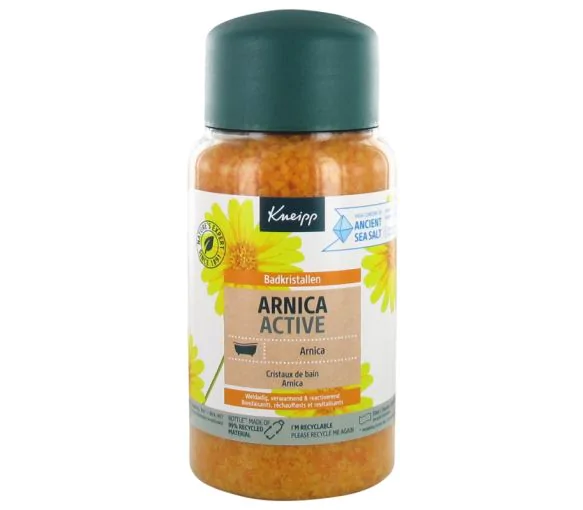 Cristaux pour le bain Arnica Active Kneipp - pot de 600 g