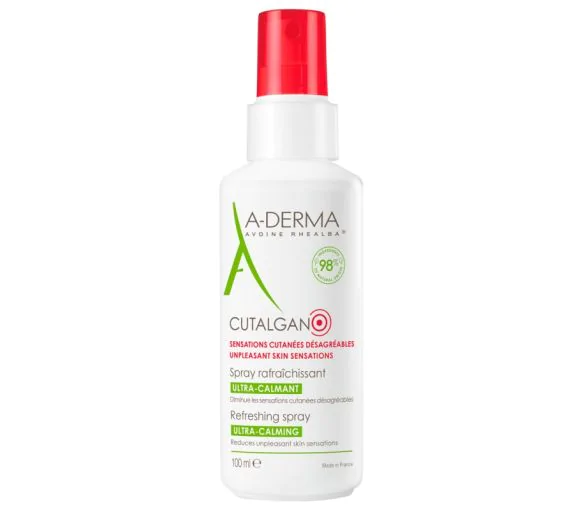 Cutalgan spray rafraîchissant ultra-calmant A-derma - spray de 100 ml