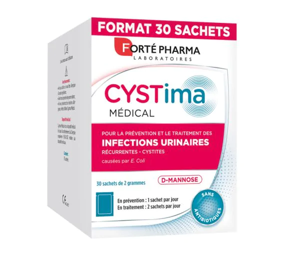 Cystima Médical Forté Pharma - boîte de 30 sachets