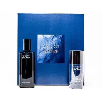 Davidoff Cool Water and Deodorant Stick - 's Eau de Toilette 75ml pour homme
