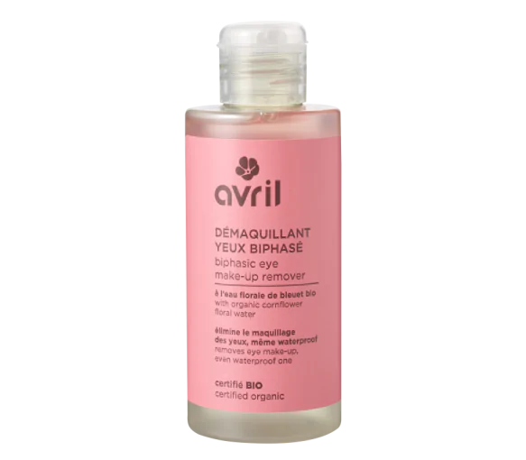 Démaquillant yeux biphasé bio Avril - flacon de 150 ml