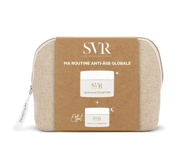 Densitium Trousse Crème riche + baume nuit SVR - trousse de 2 produits
