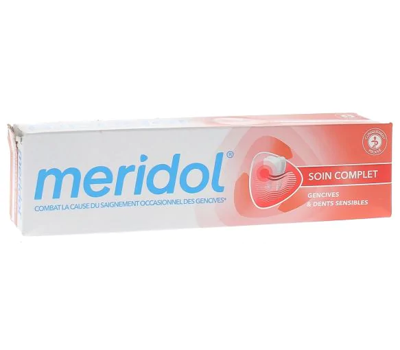 Dentifrice Soin complet Meridol - tube de 75ml