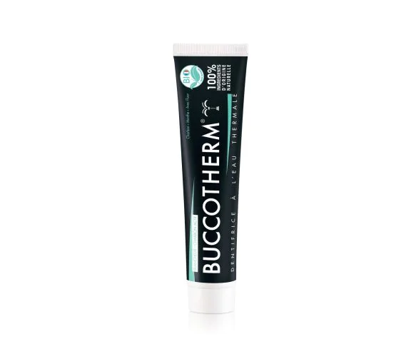 Dentifrice blancheur à l'eau thermale bio Buccotherm - tube de 75 ml