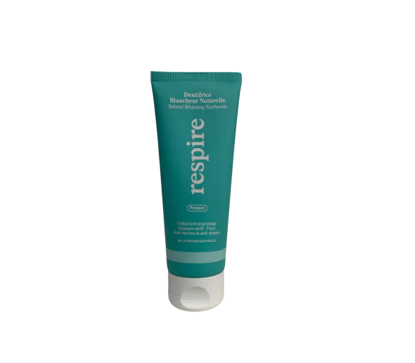 Dentifrice blancheur naturelle Respire - tube de 75ml