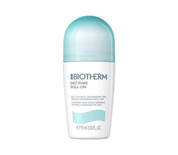 Déo Pure anti-transpirant Biotherm - roll-on de 75 ml