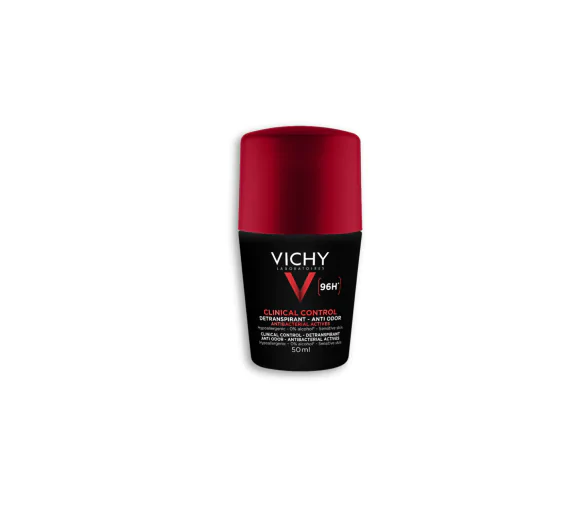 Déodorant détranspirant Clinical Control 96h Vichy Homme - roll-on de 50ml