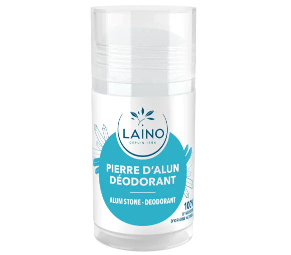 Déodorant pierre d'alun Laino - bloc de 75 g
