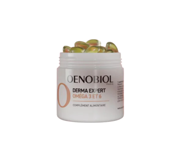 Derma Expert oméga 3 et 6 Oenobiol - boîte de 30 comprimés