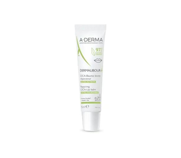 Dermalibour+ Cica-Baume lèvres réparateur A-Derma - tube de 15ml