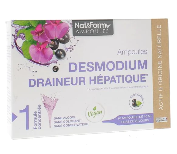 Desmodium Nat&Form - boîte de 20 ampoules