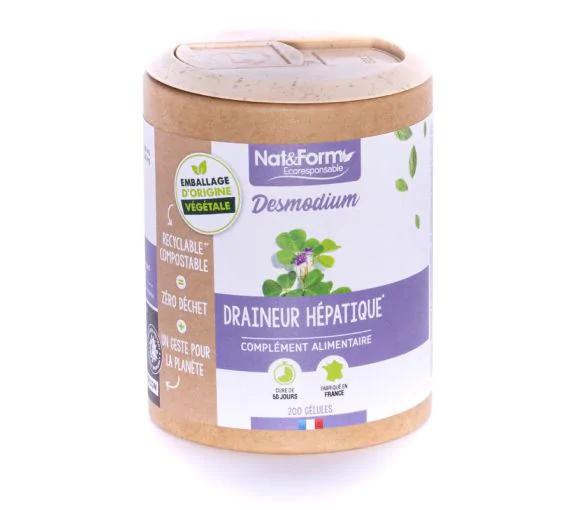 Desmodium écoresponsable Nat&Form - boite de 200 gélules