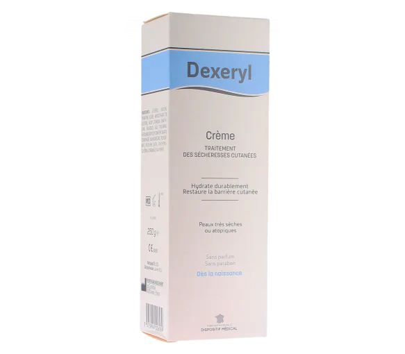 Dexeryl crème traitement des sécheresses cutanées Pierre Fabre - tube de 250ml