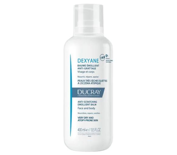Dexyane baume émollient anti-grattage Ducray - flacon de 400 ml