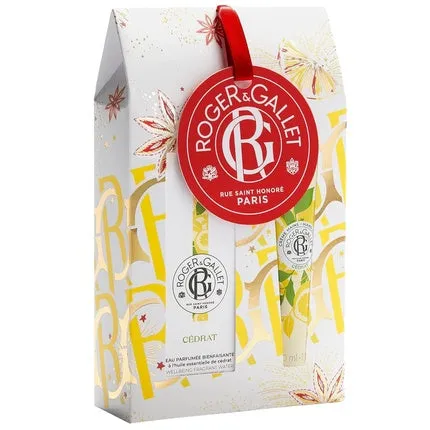 Roger & Gallet ROGER & GALLET Cédrat Minis Gift Set Citron Hand Cream 1oz Unisexe