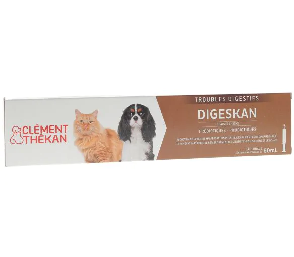 Digeskan Pâte orale Clément Thékan - seringue de 60ml