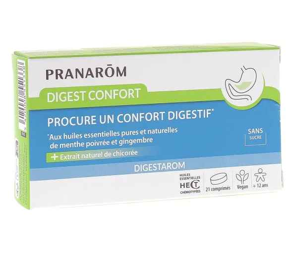 Digest Confort Pranarôm - boîte de 21 comprimés